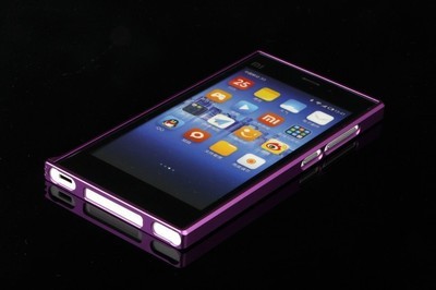 【小米3超薄0.7m金屬邊框小米三金屬保護手機殼】價格,廠家,圖片,手機保護套/保護殼,深圳市福田區遠望數碼商城震軒屹通訊產品商行-