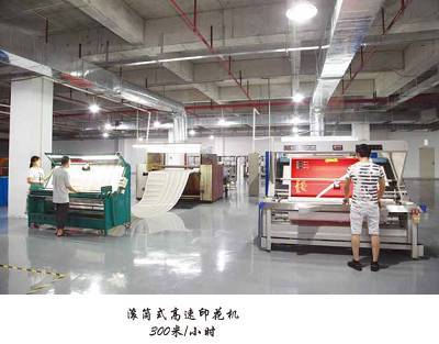 這家數碼印花廠可日產10萬平米,堅決不打價格戰,印花費6元 碼起