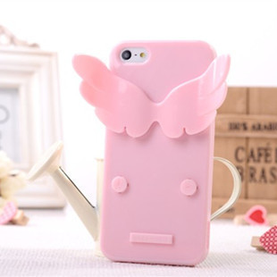 【真正工廠 新款情侶蘋果手機殼 iPhone5 天使惡魔手機保護套批發】價格,廠家,圖片,數碼保護套/保護殼,深圳市福田區遠望數碼商城許愿樹通訊產品.-