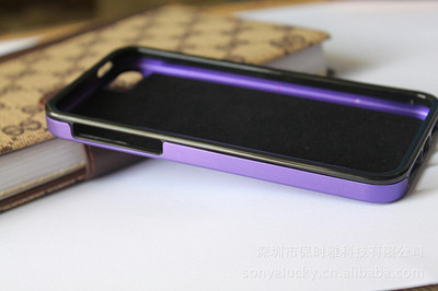 【iphone5 鋁合金金屬超薄保護套 品牌商首選金屬外殼 工廠批發】價格,廠家,圖片,手機保護套/保護殼,深圳市福田區遠望數碼商城保時雅通訊產品商行-