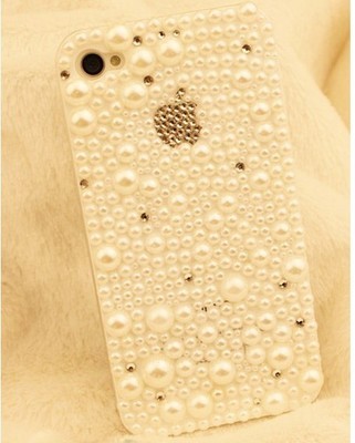 【iphone5/4s水鉆手機殼 蘋果4代手機套 珍珠潮殼工廠批發 一件代發】價格,廠家,圖片,數碼保護套/保護殼,深圳市福田區遠望數碼商城樂派克通訊產品商行-