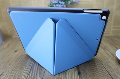 工廠直批新款IPAD AIR保護套 IPAD5米字形變形金鋼超薄皮套全解析