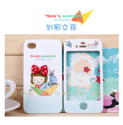 情侶蘋果4手機殼 全包保護與個性設計的完美結合